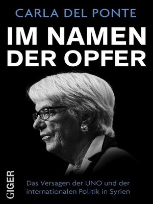 cover image of Im Namen der Opfer